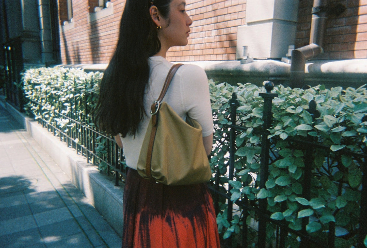 SAC CANOT TOILE SMALL OLIVE