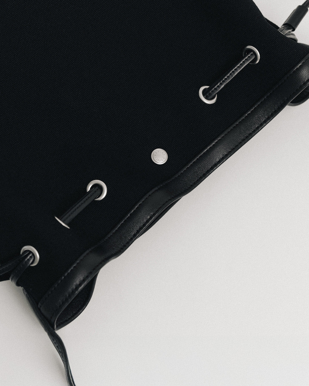 SAC COQUILLE BUCKET BLACK