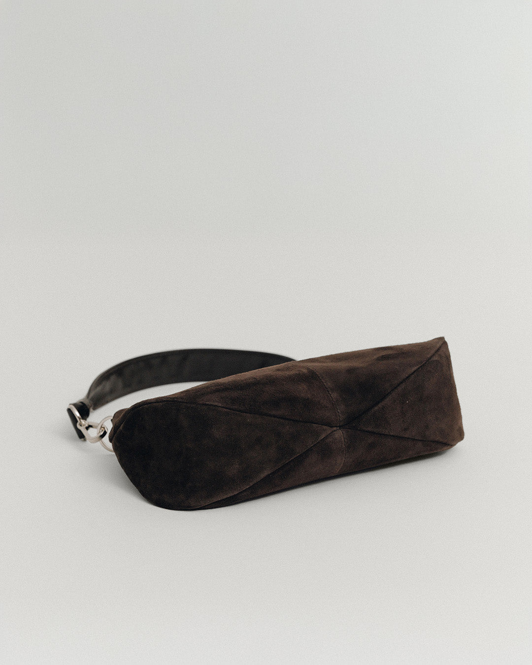 SAC NACELLE MINI SUEDE BROWN