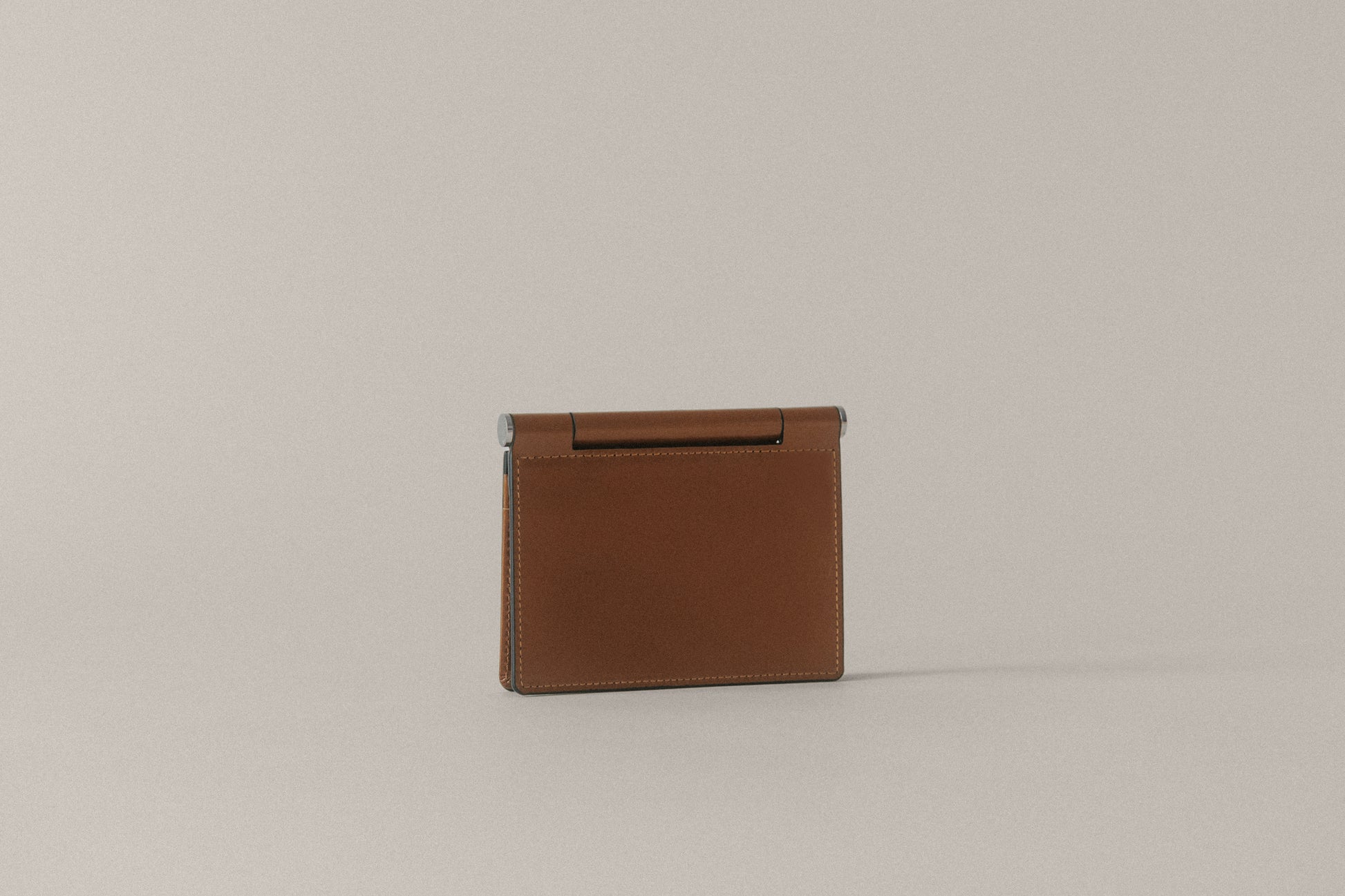 PORTE CARTES DE VISITE PAUMELLE TAN