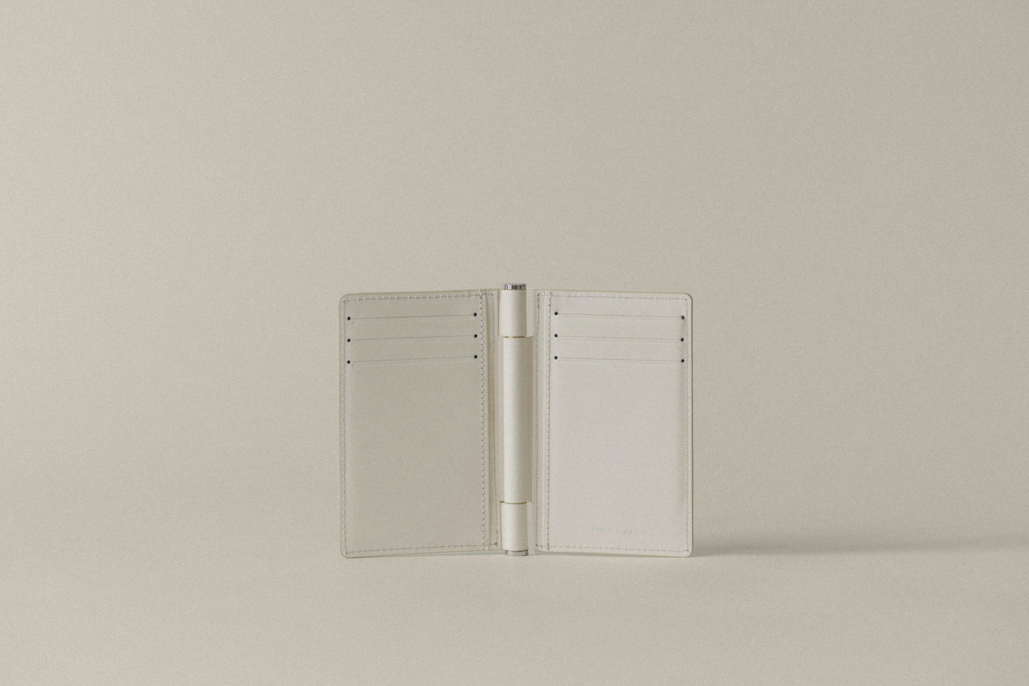 PORTE CARTES PAUMELLE IVORY