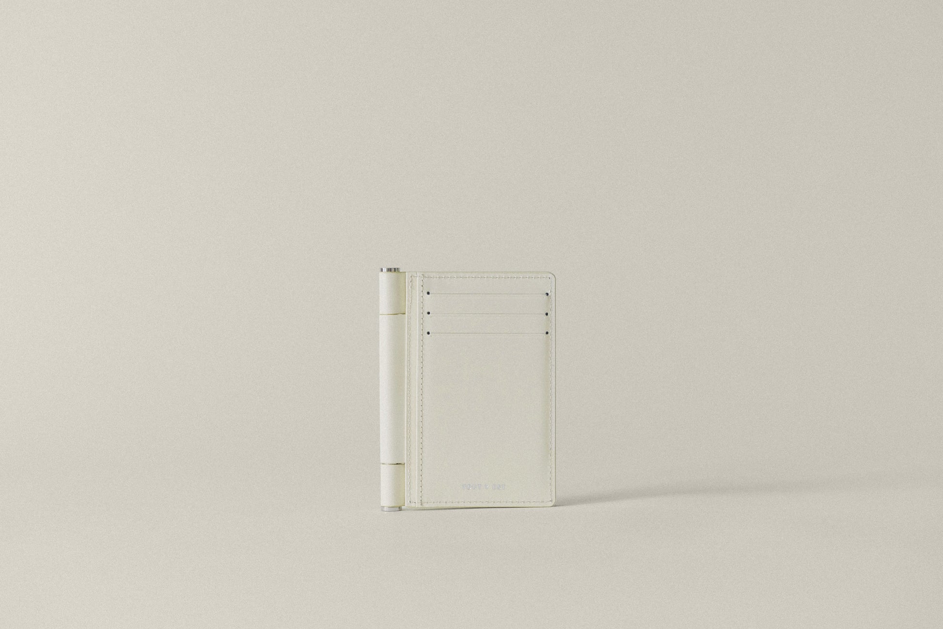 PORTE CARTES PAUMELLE IVORY