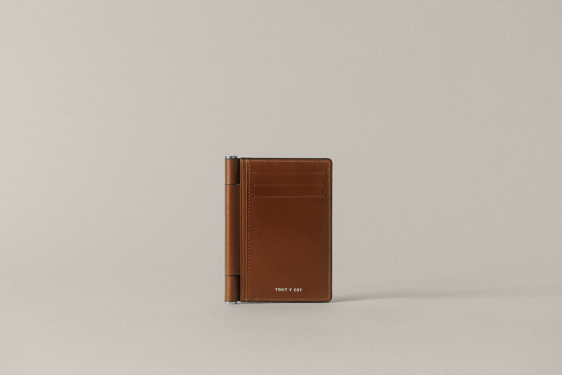 PORTE CARTES PAUMELLE TAN
