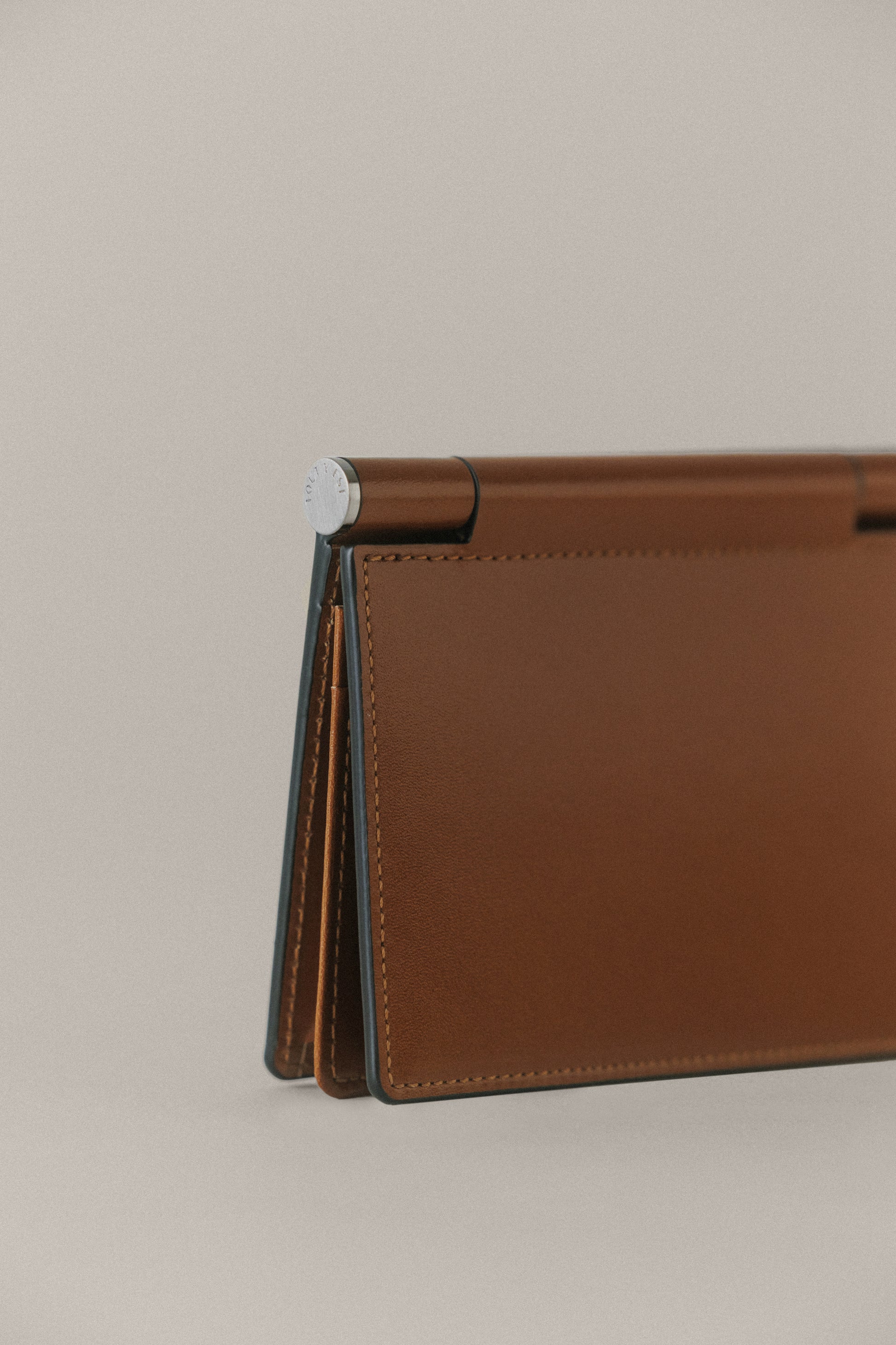 PORTE CARTES DE VISITE PAUMELLE TAN