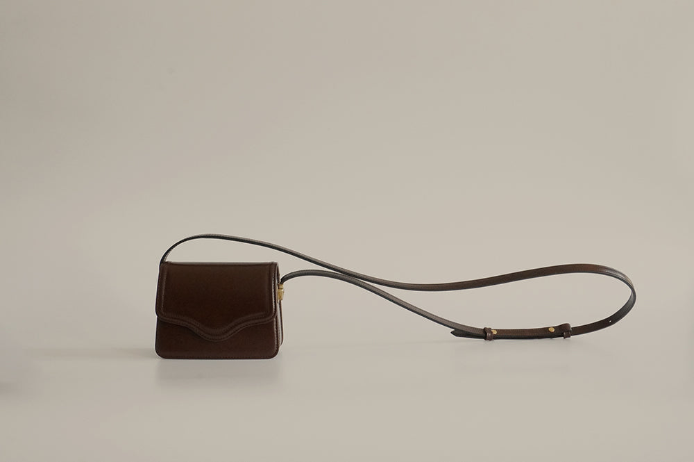 SAC FLAMME MINI BROWN