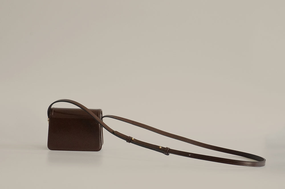 SAC FLAMME MINI BROWN