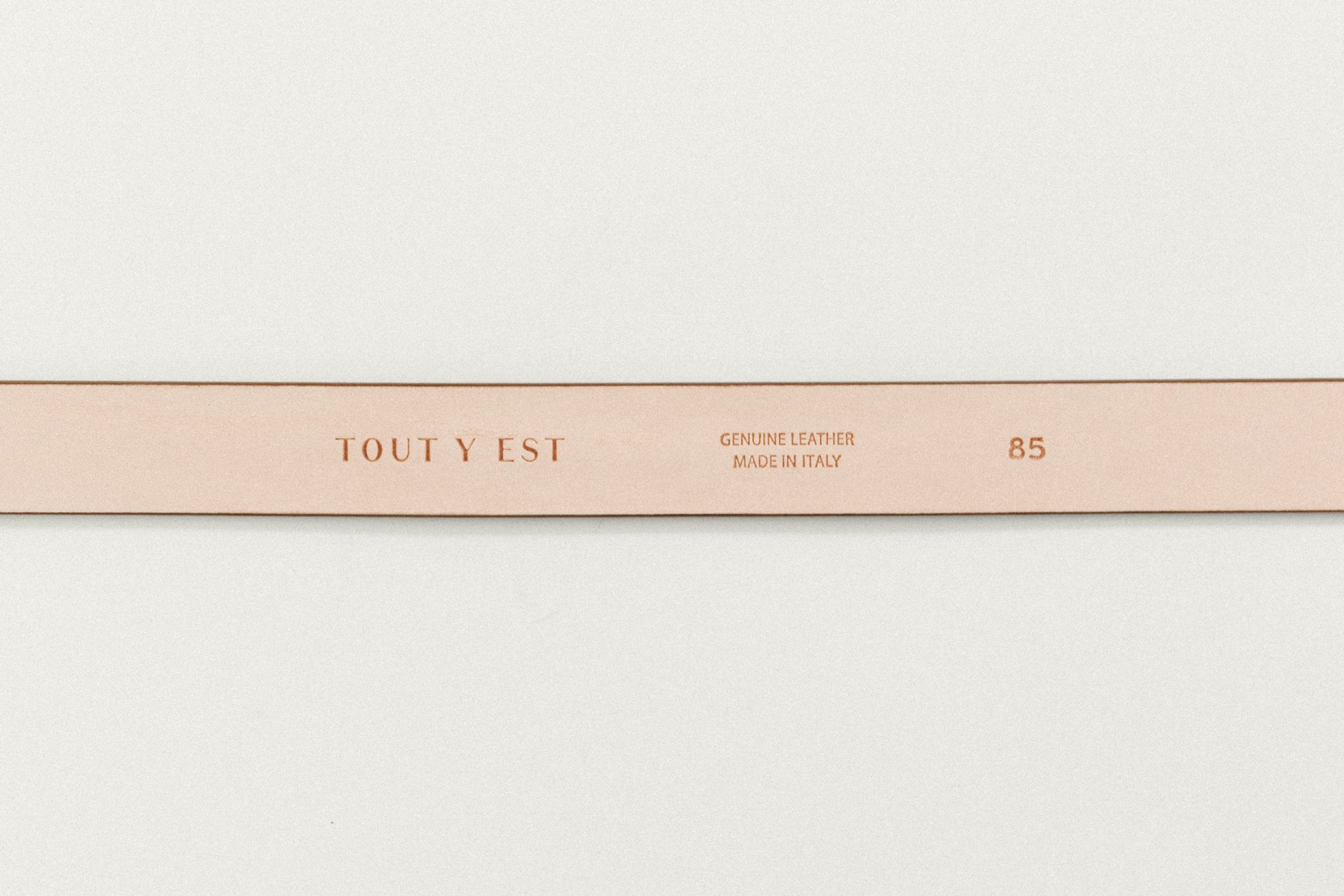 CEINTURE BRODÉE TAN