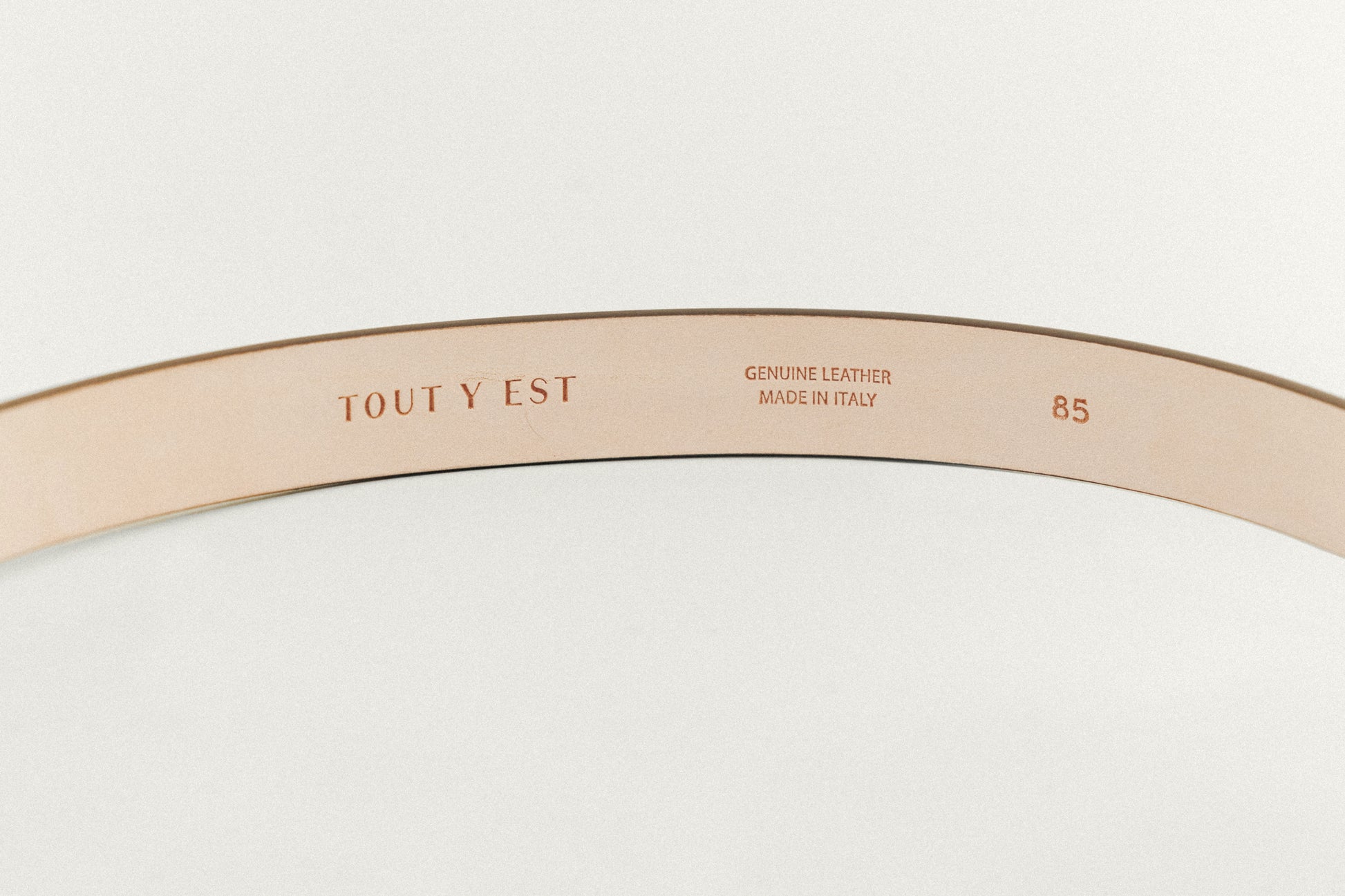 CEINTURE BRODÉE TAN