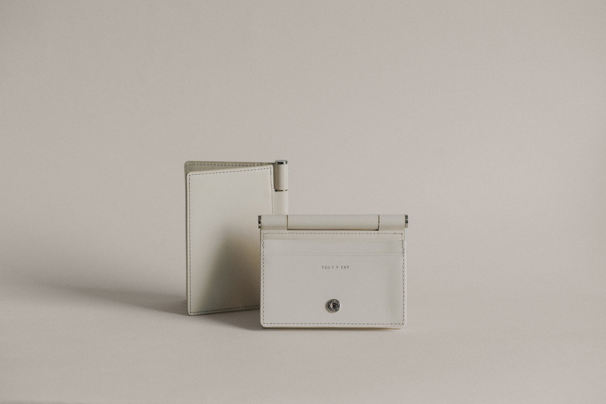 PORTE CARTES DE VISITE PAUMELLE IVORY