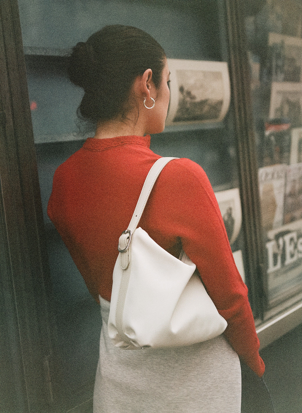 SAC CANOT TOILE SMALL IVORY