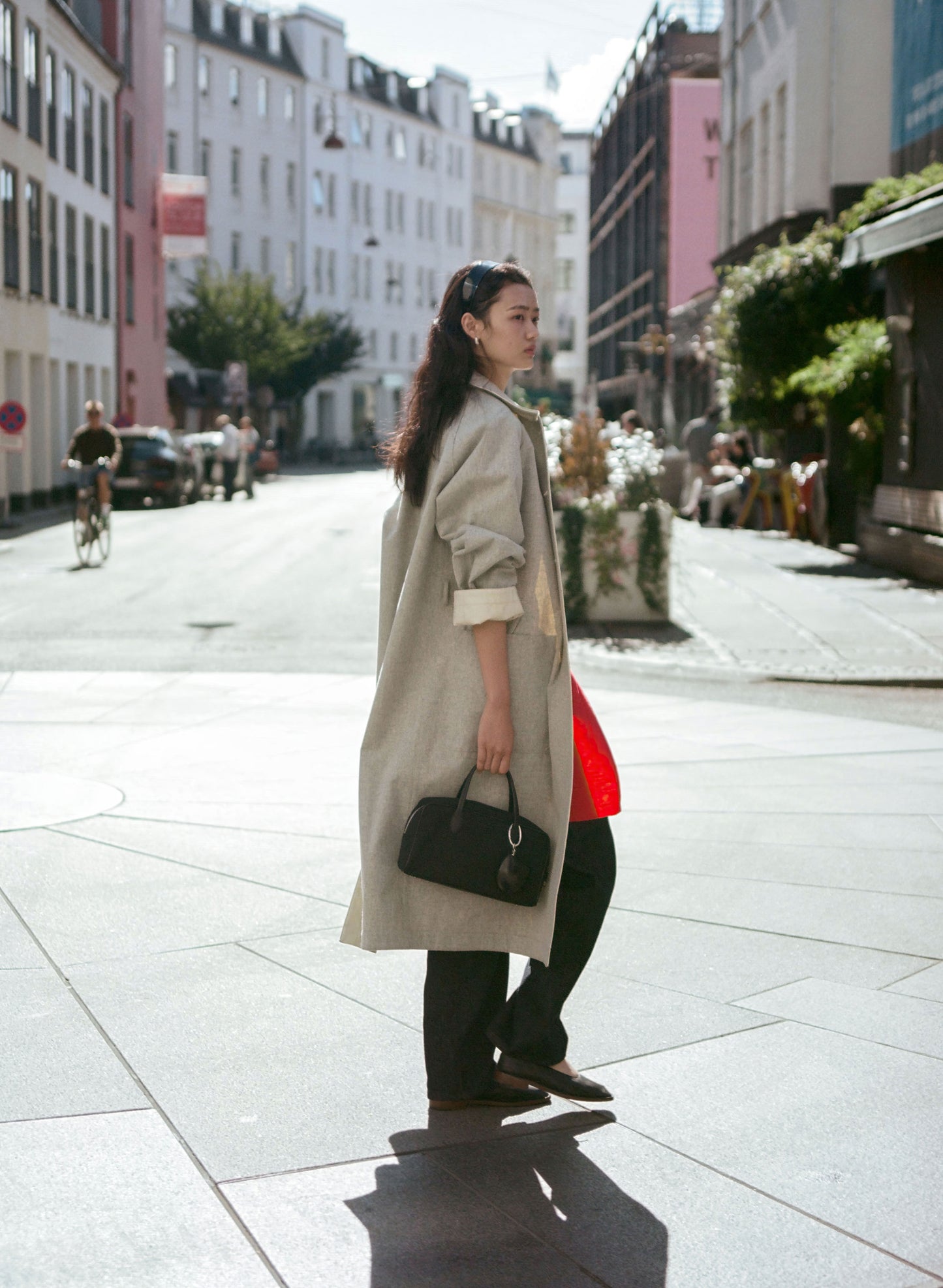 SAC LOQUET TOILE SMALL BLACK