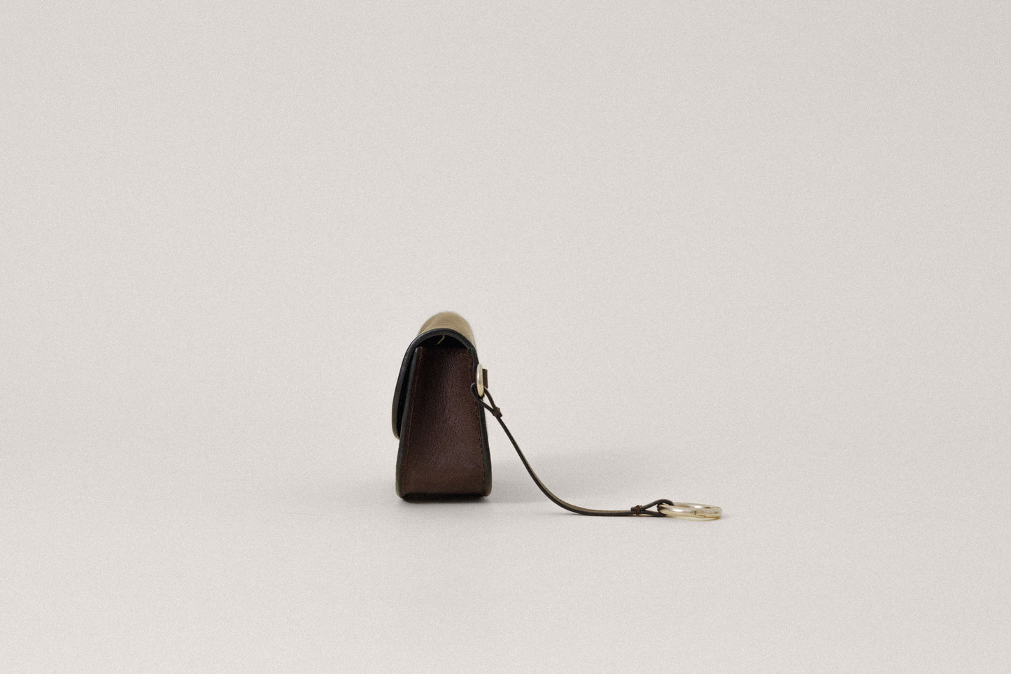 POCHETTE CLÉS SABOT BROWN