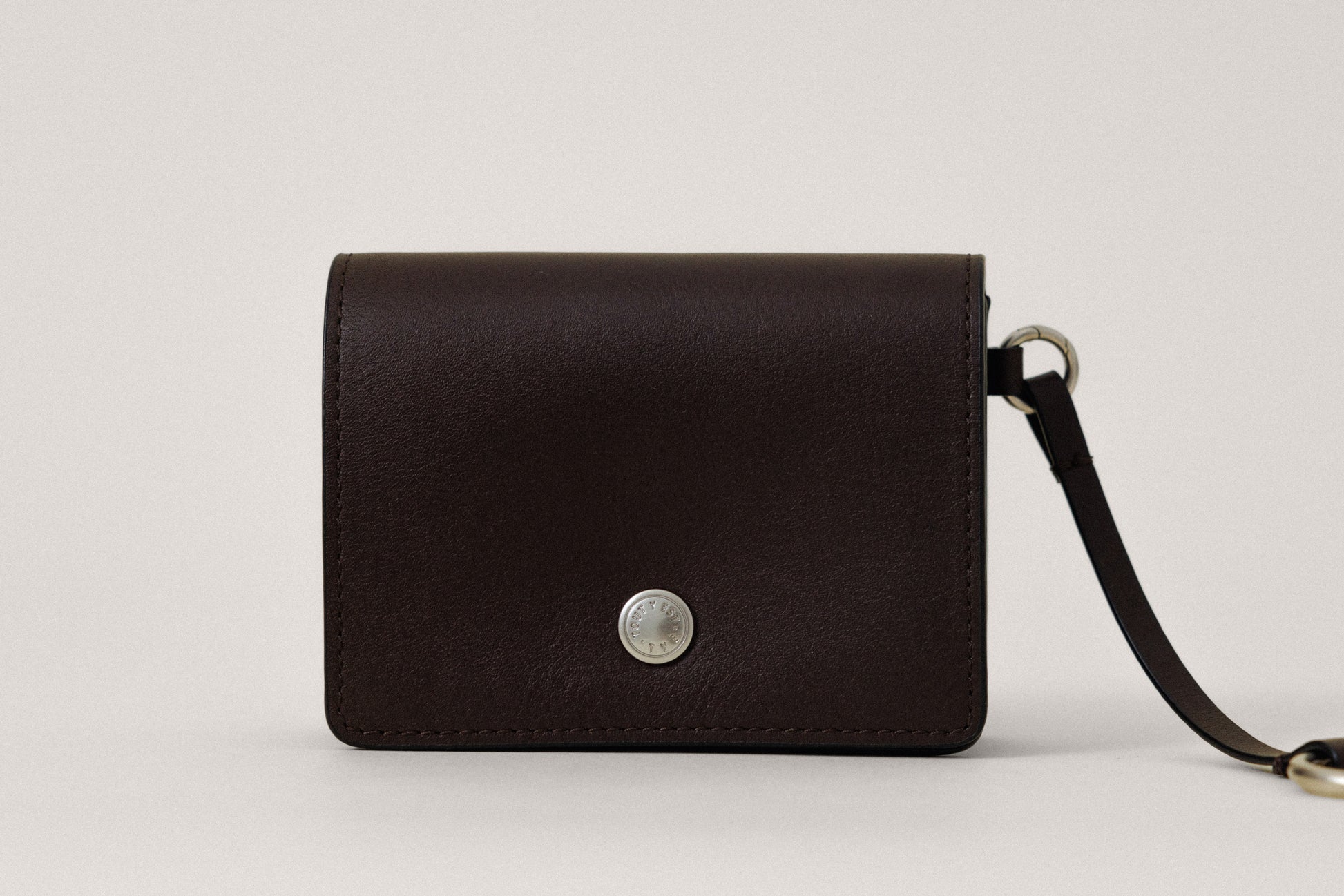 POCHETTE CLÉS CARRÉE BROWN