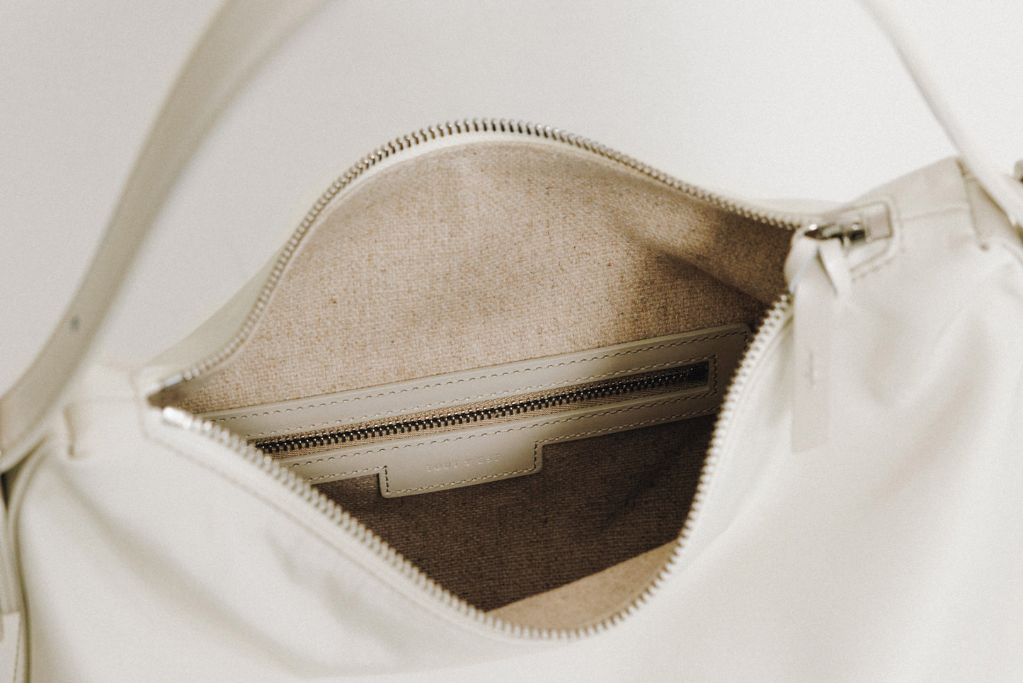 SAC CANOT TOILE SMALL IVORY