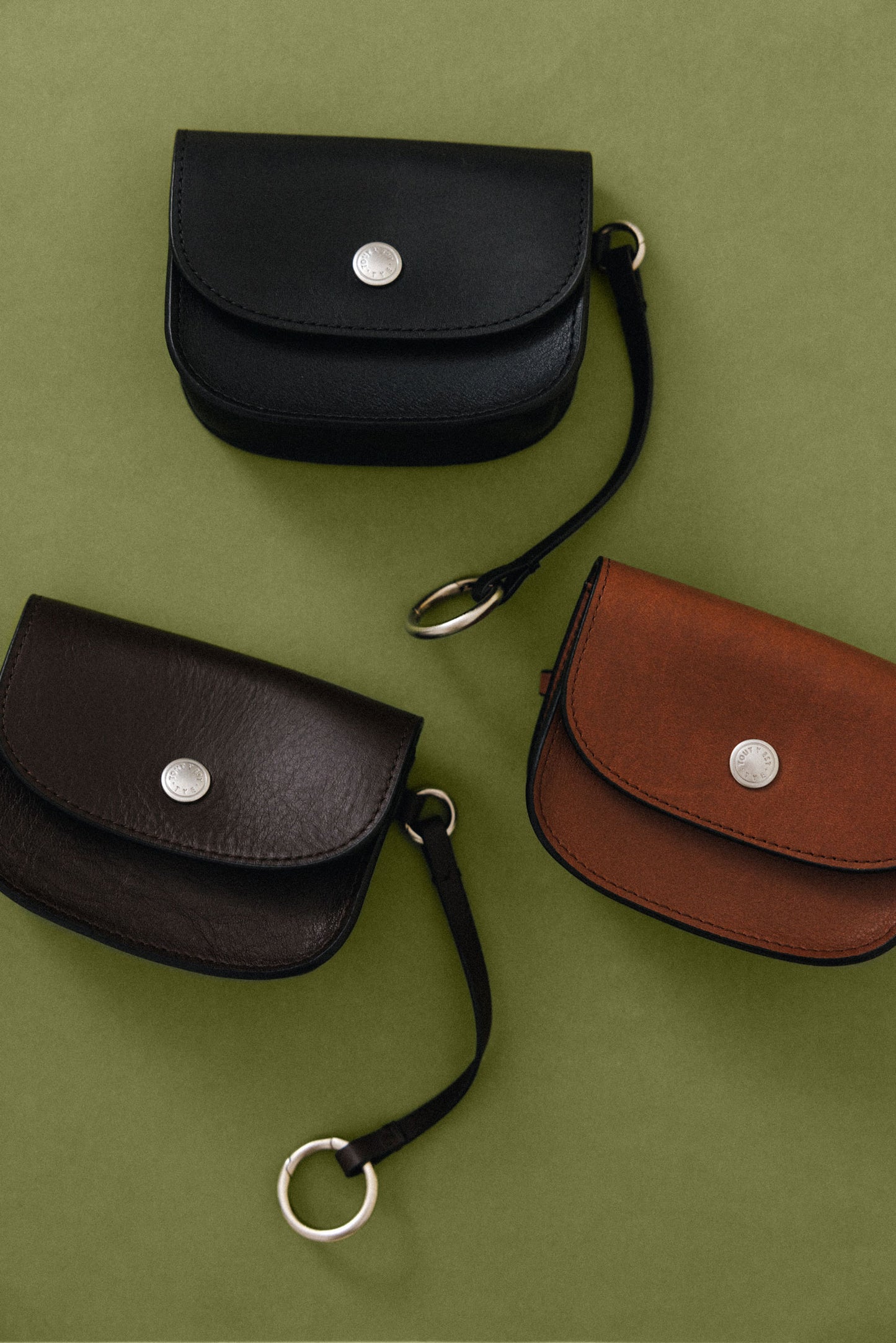 POCHETTE CLÉS SABOT TAN