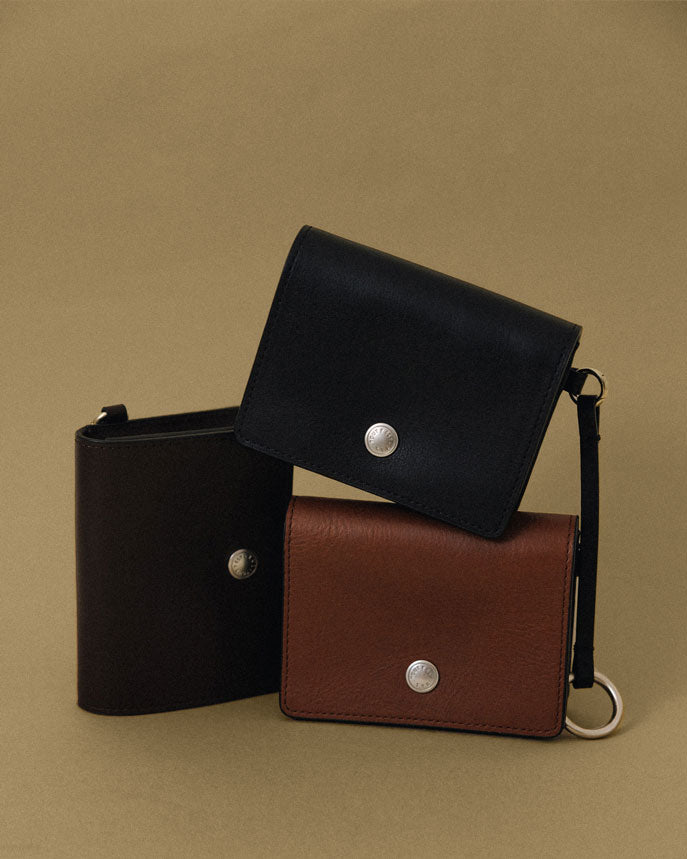 POCHETTE CLÉS CARRÉE TAN