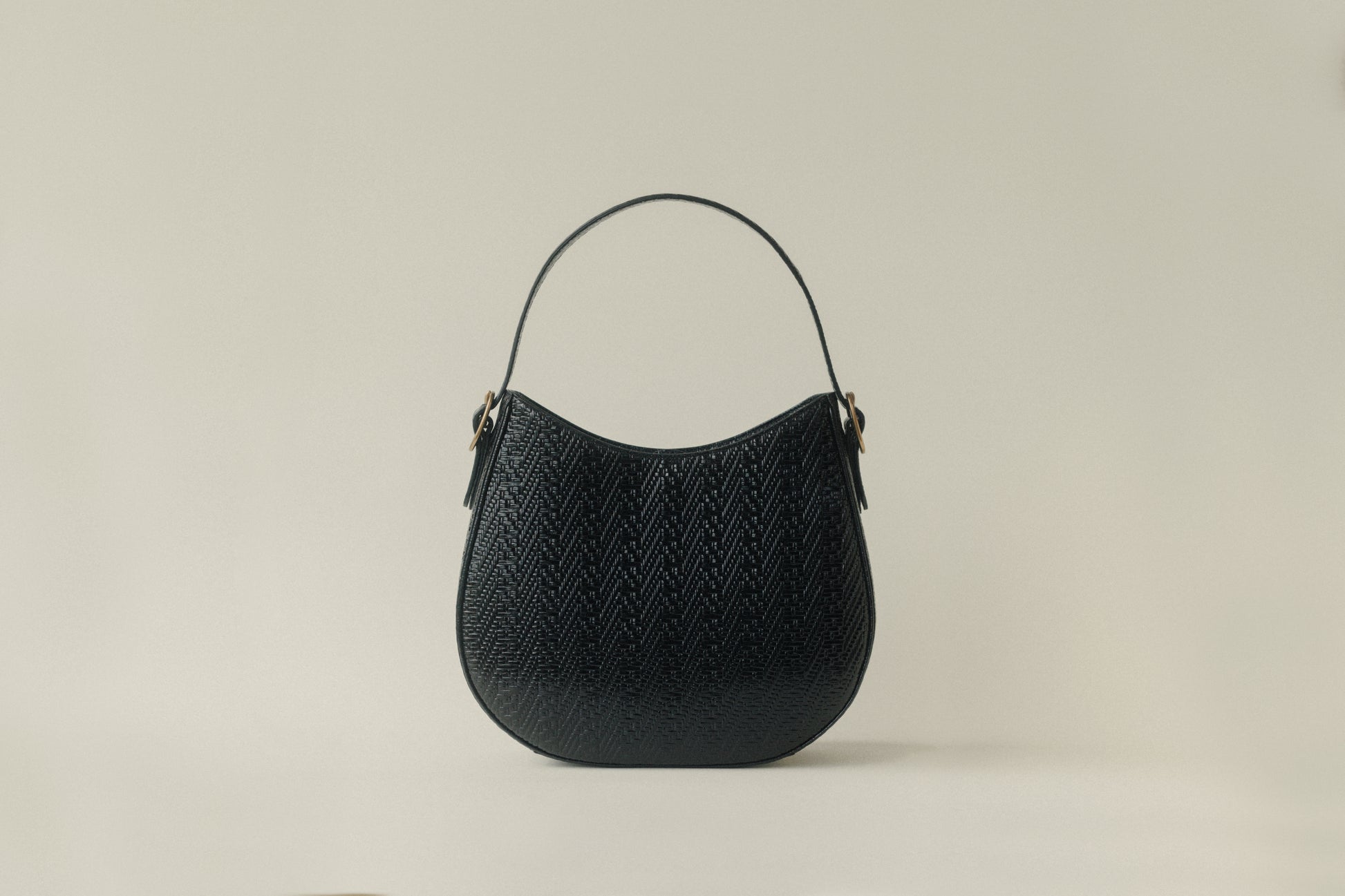 SAC CANOT SMALL KILIM BLACK
