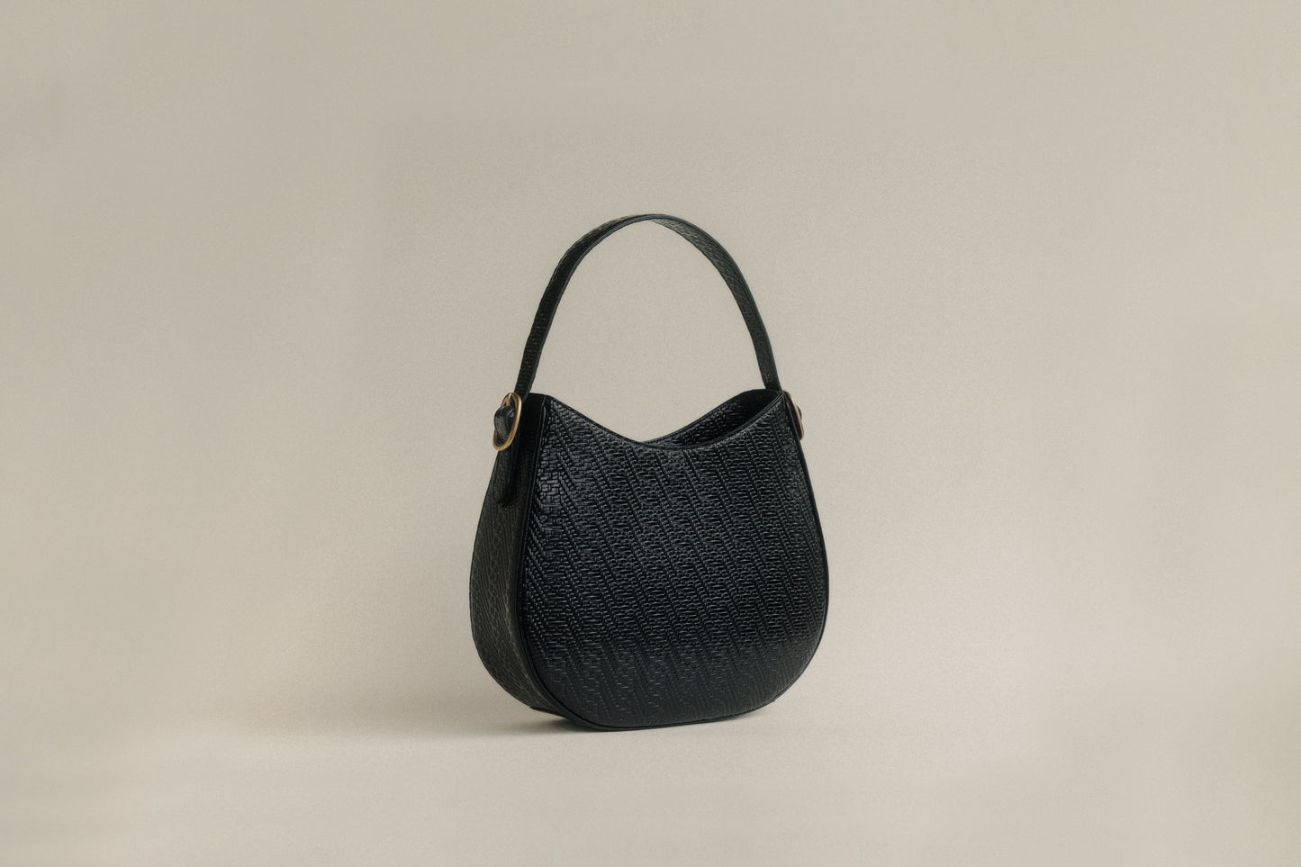 SAC CANOT SMALL KILIM BLACK