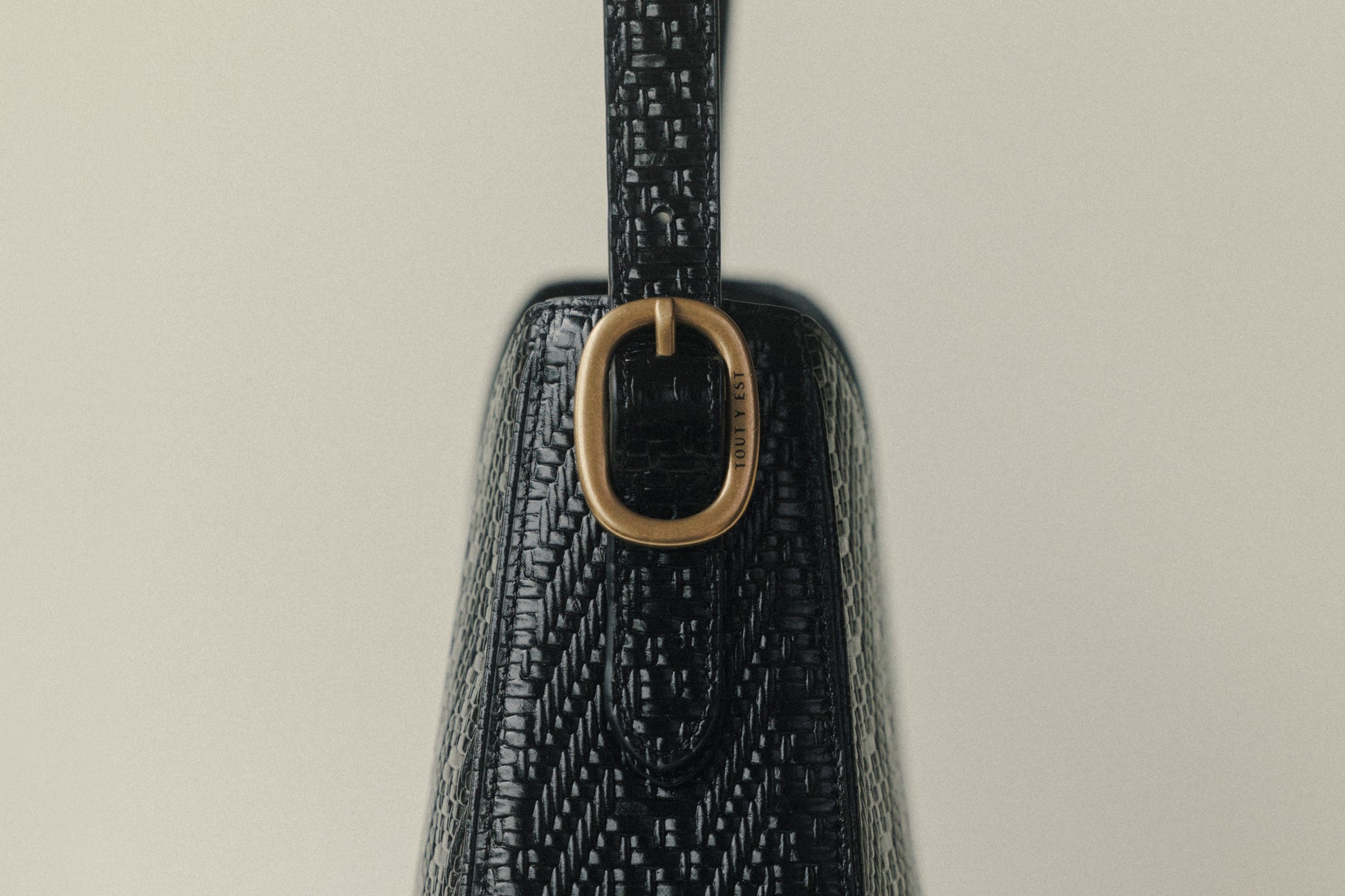 SAC CANOT SMALL KILIM BLACK