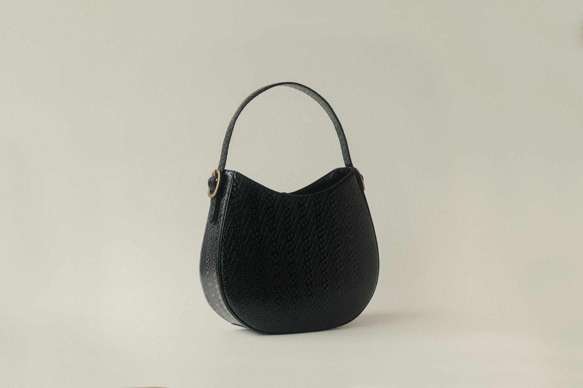 SAC CANOT SMALL KILIM BLACK