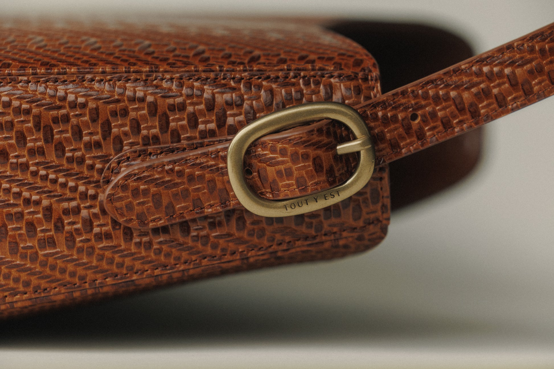 SAC CANOT SMALL KILIM BROWN