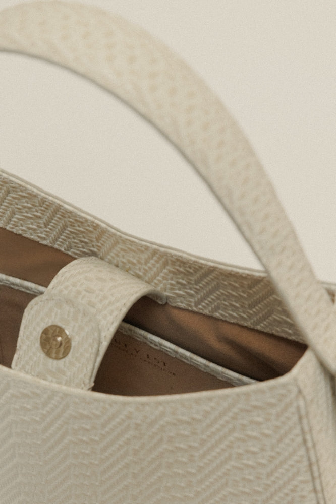 SAC CANOT SMALL KILIM WHITE