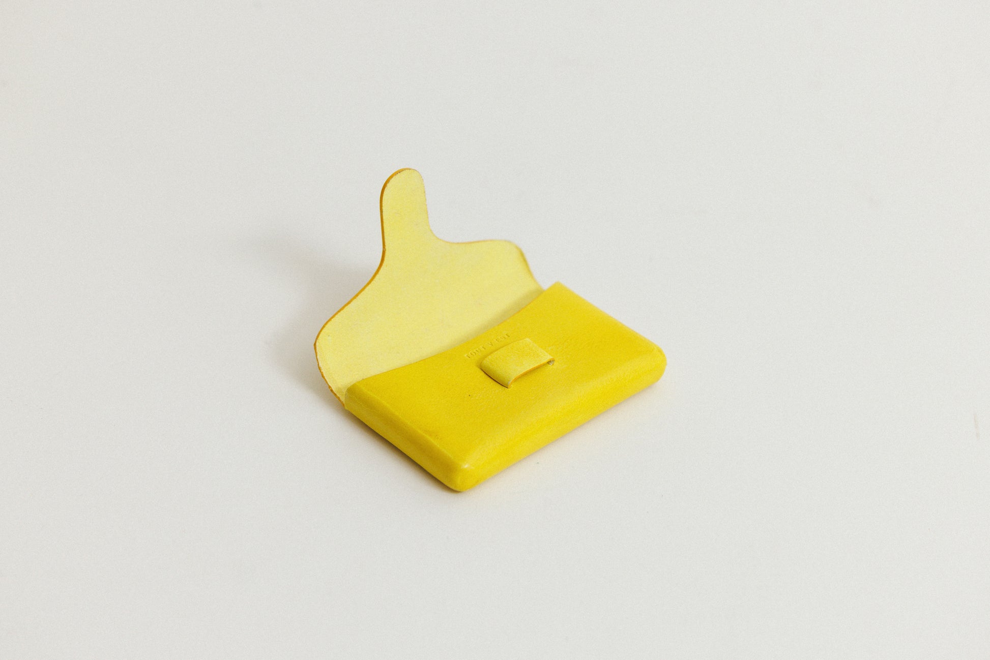 PORTE CARTES FLORENCE YELLOW