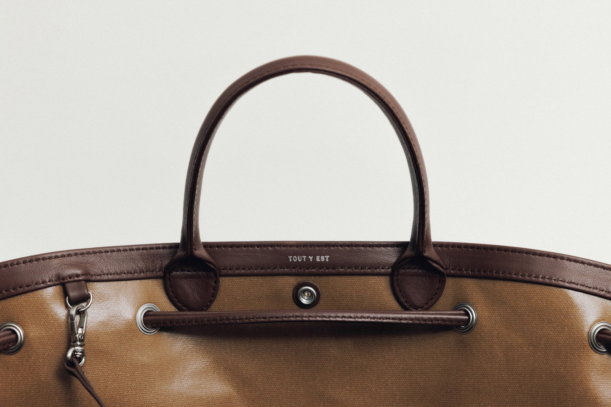 SAC COQUILLE SMALL TAN