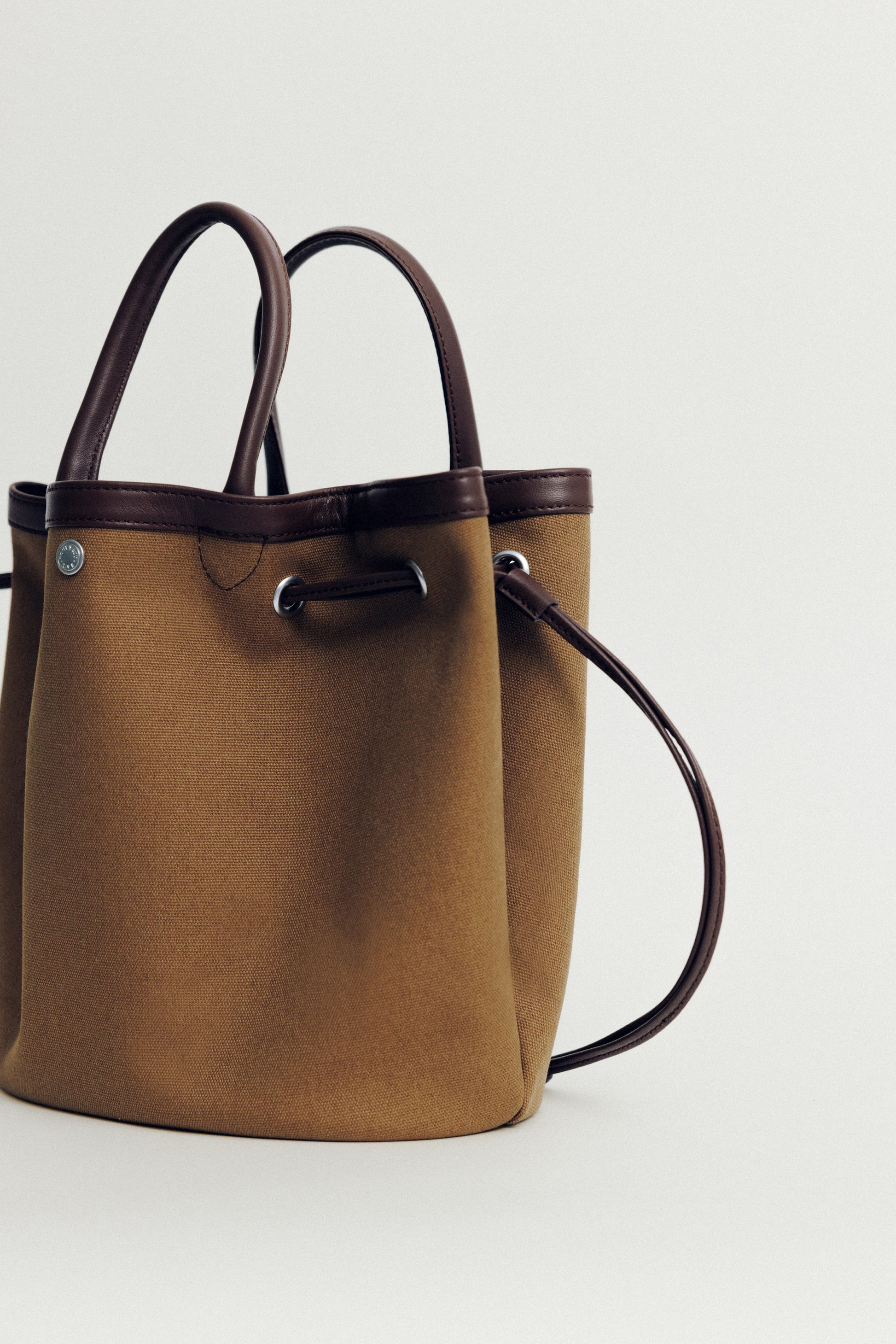 SAC COQUILLE SMALL TAN