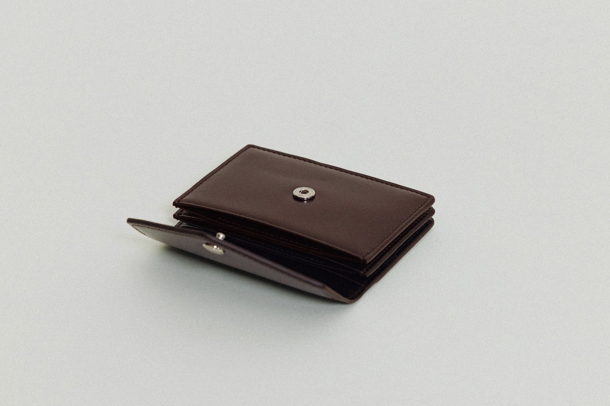 PORTE CARTES SNAP BROWN