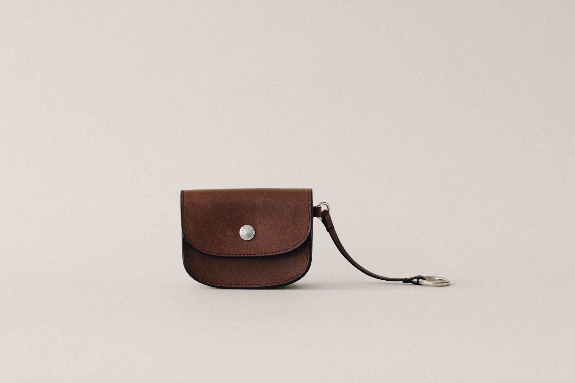 POCHETTE CLÉS SABOT TAN