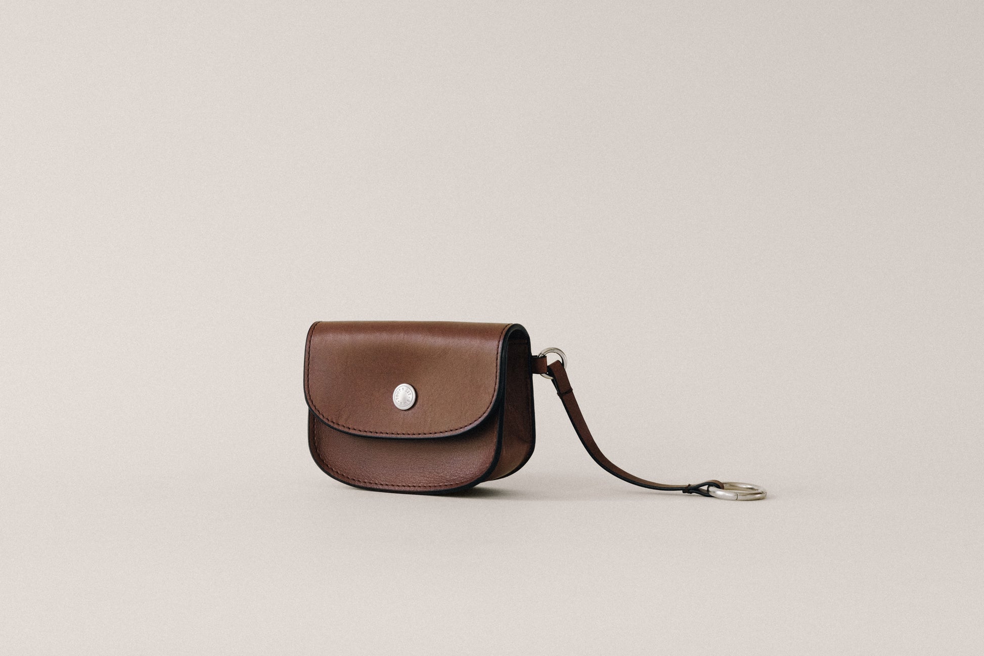 POCHETTE CLÉS SABOT TAN