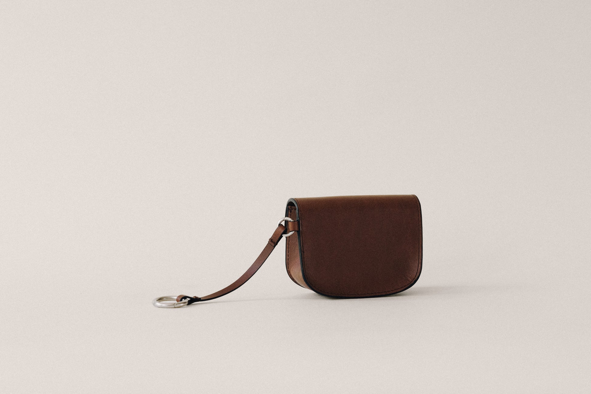POCHETTE CLÉS SABOT TAN