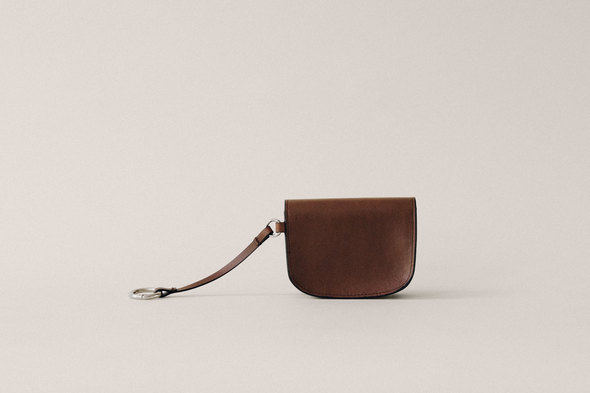 POCHETTE CLÉS SABOT TAN