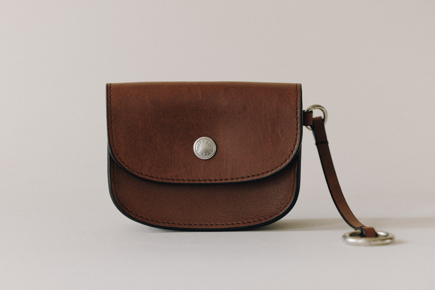 POCHETTE CLÉS SABOT TAN