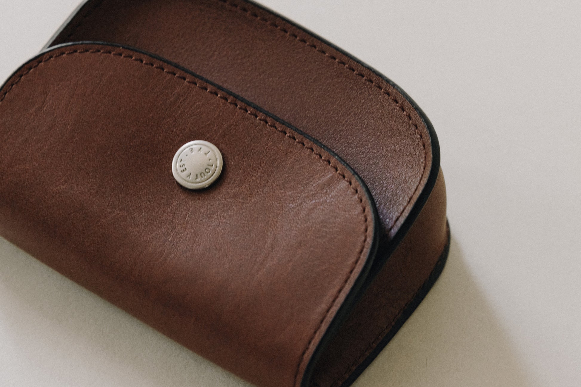 POCHETTE CLÉS SABOT TAN