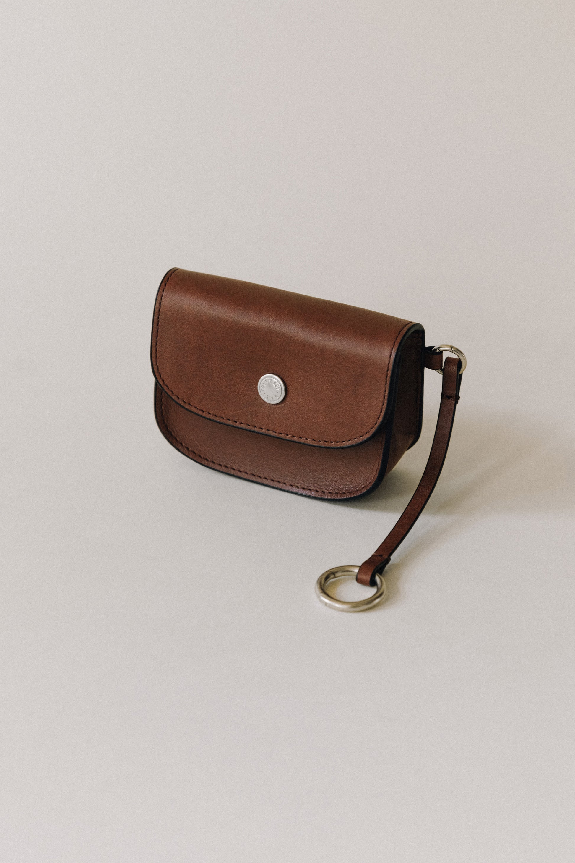 POCHETTE CLÉS SABOT TAN