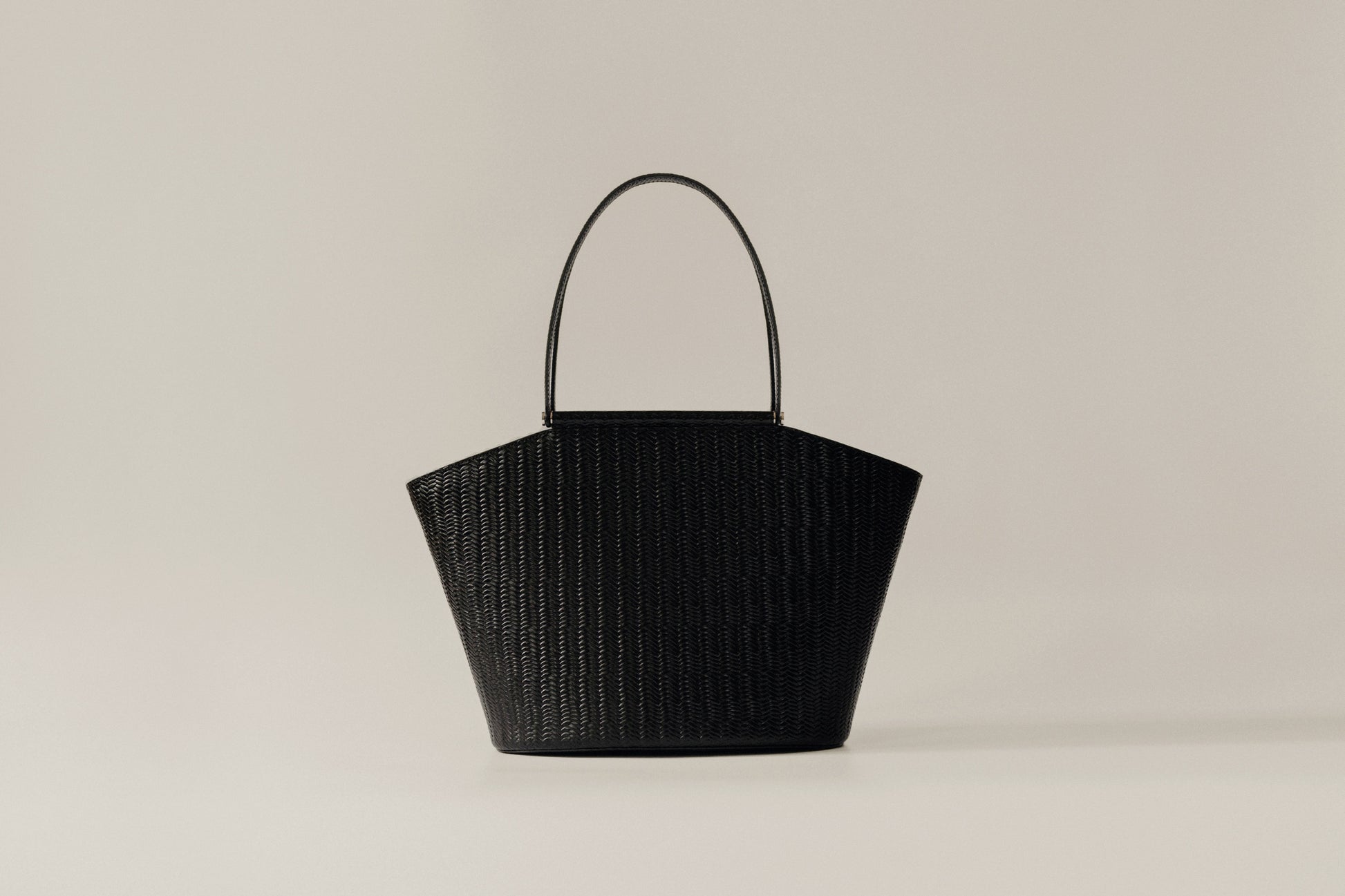 SAC ÉTIRÉ WEAVE BLACK