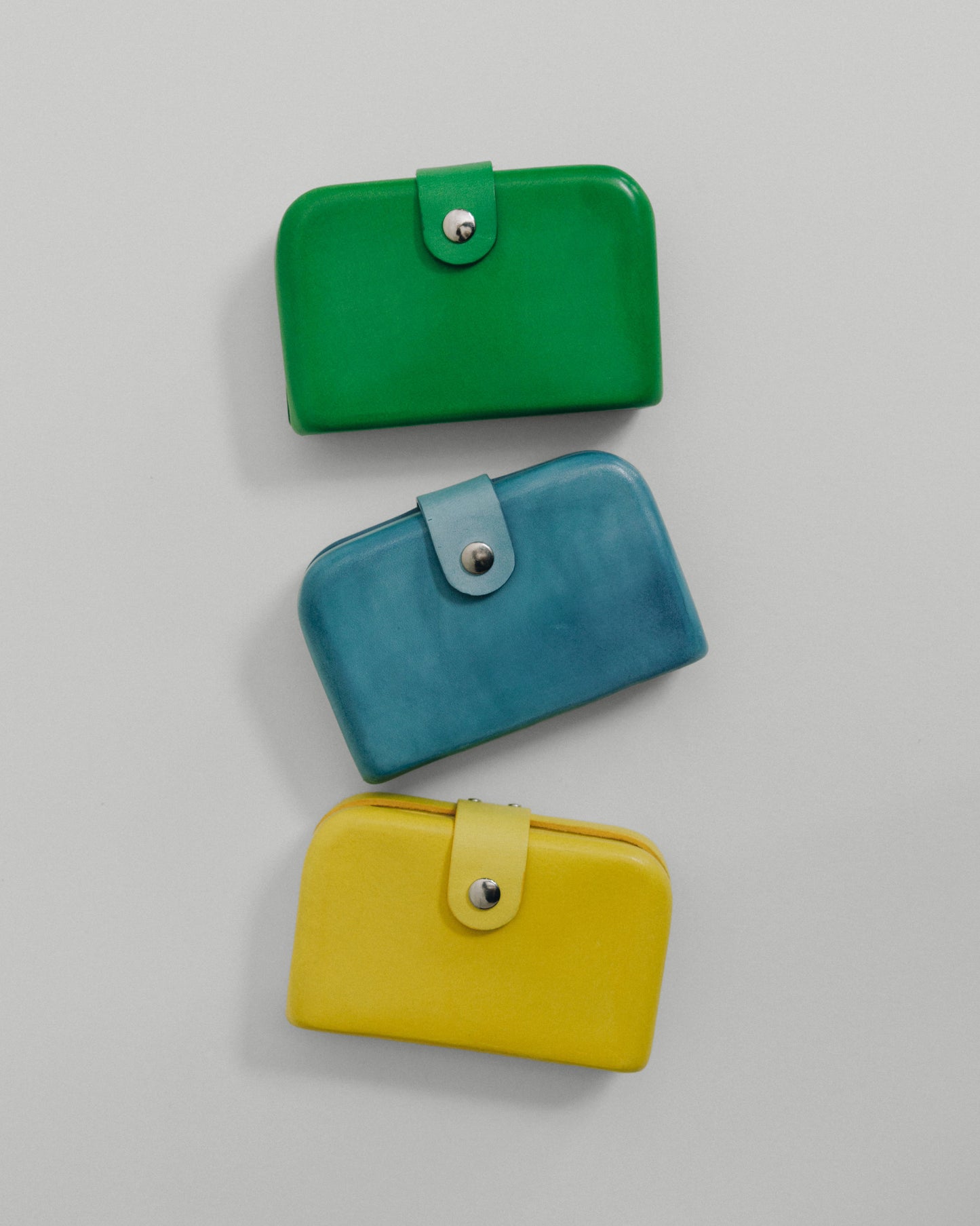 PORTEFEUILLE FLORENCE LIGHT GREEN