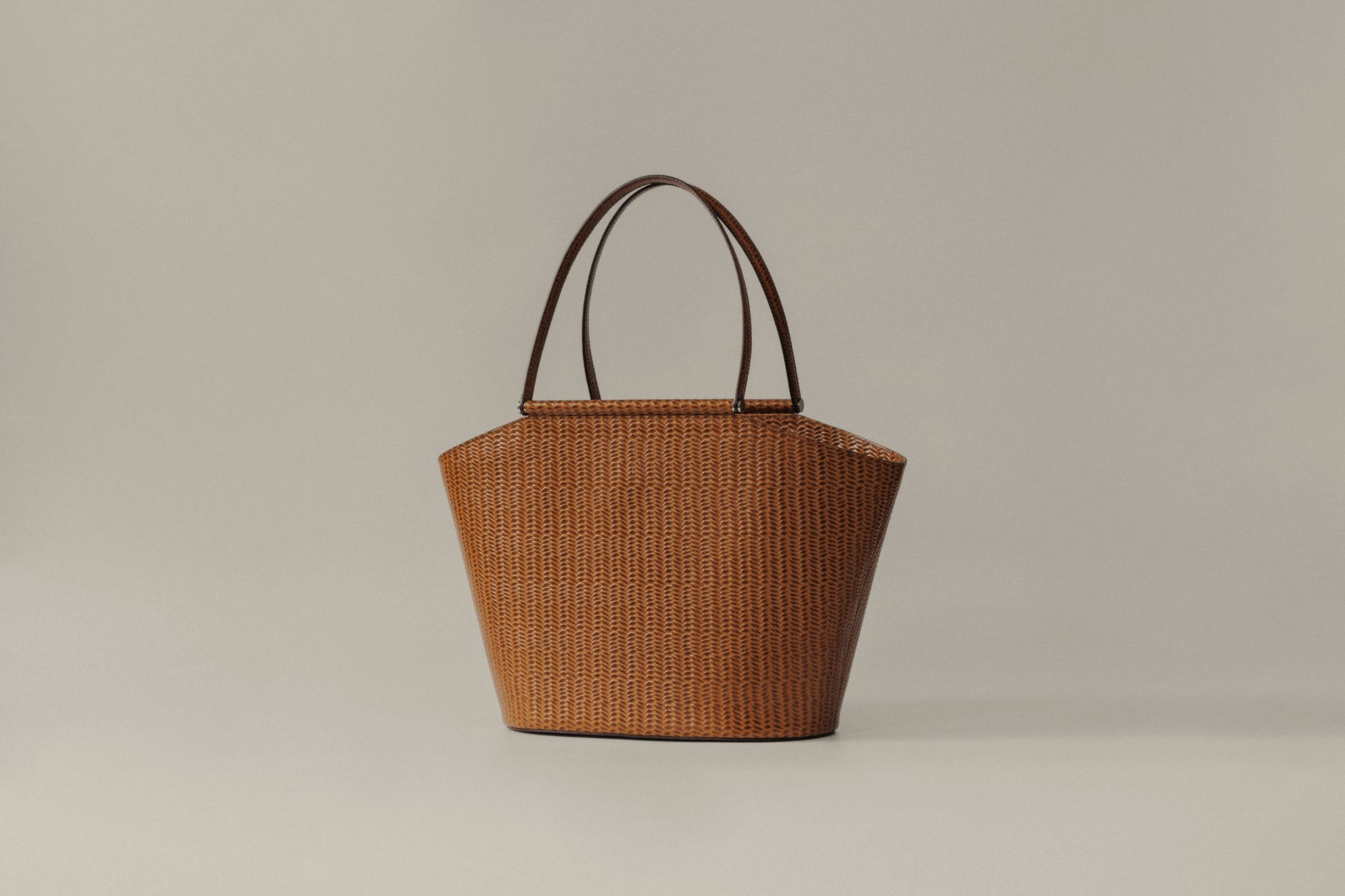 SAC ÉTIRÉ WEAVE BROWN