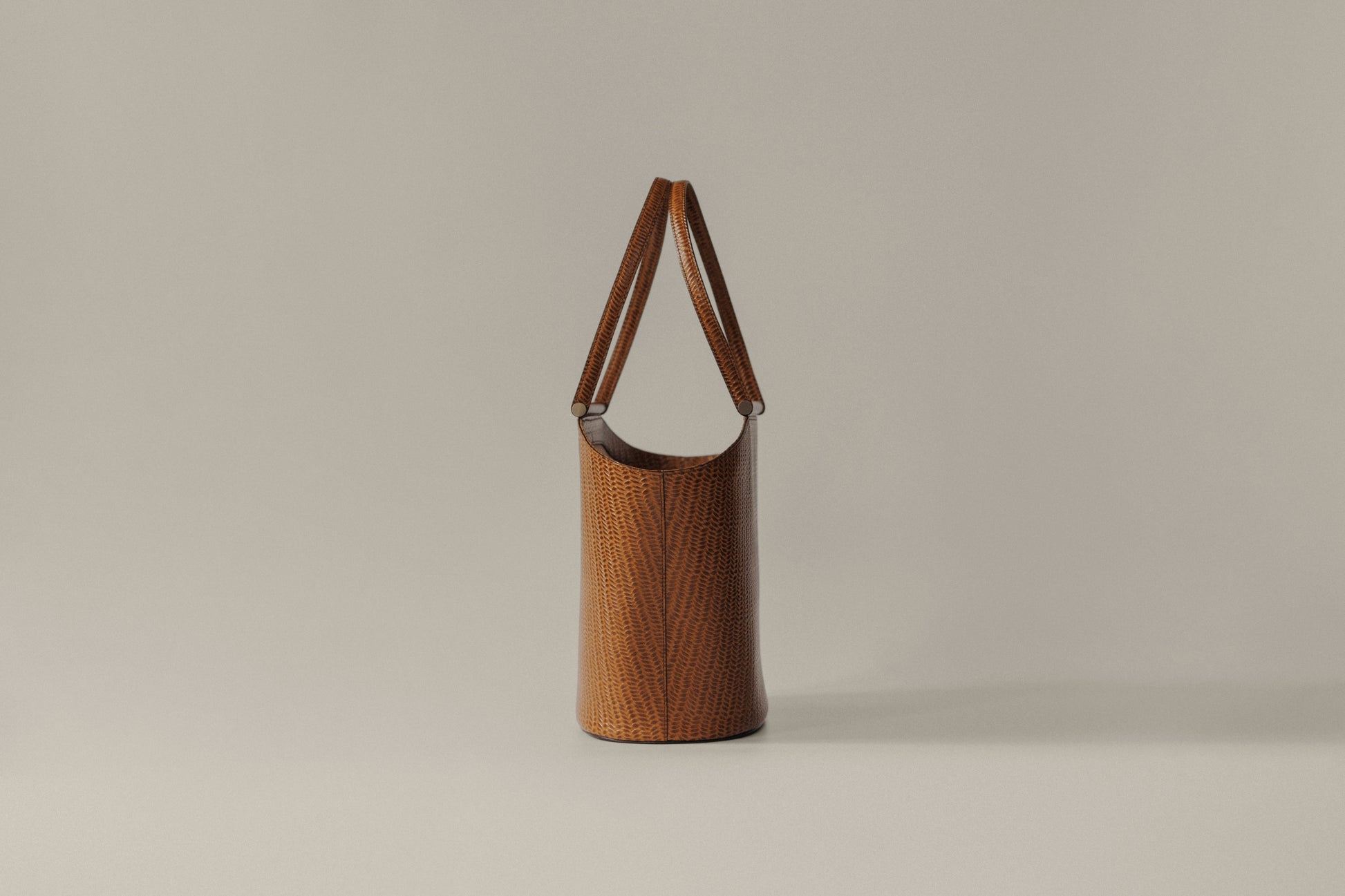 SAC ÉTIRÉ WEAVE BROWN