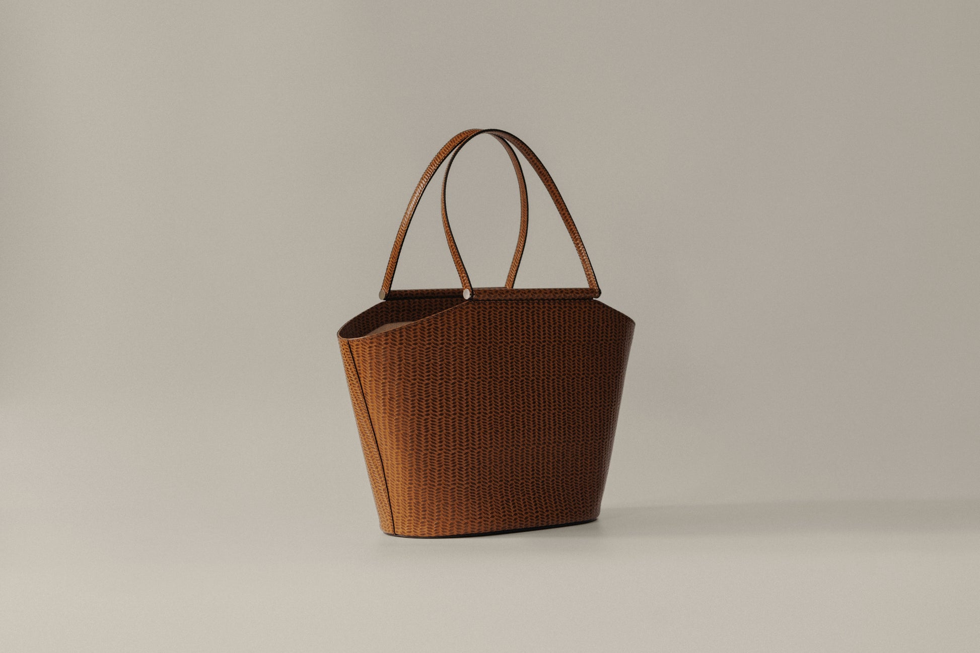 SAC ÉTIRÉ WEAVE BROWN