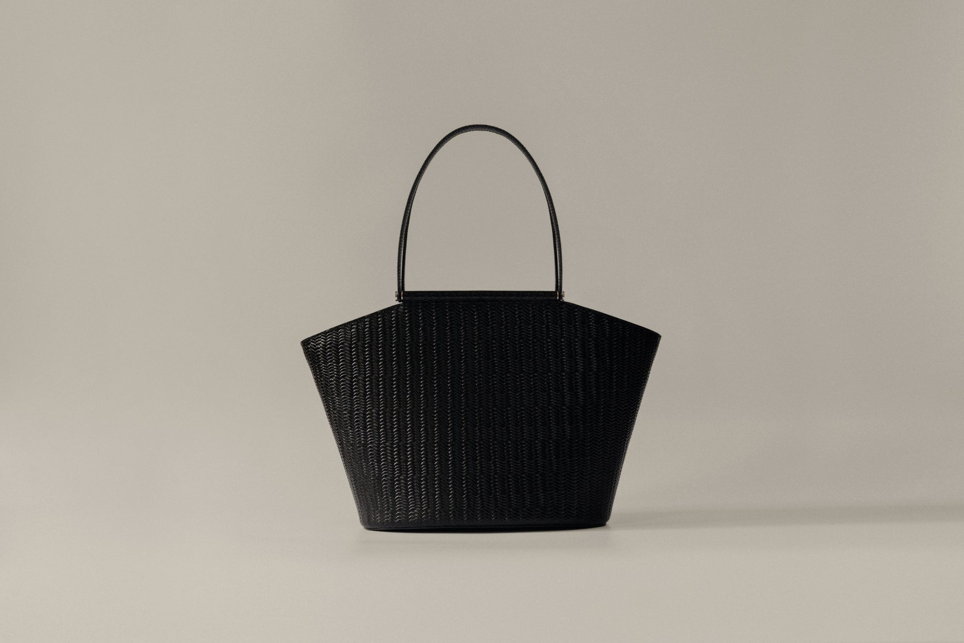 SAC ÉTIRÉ WEAVE BLACK