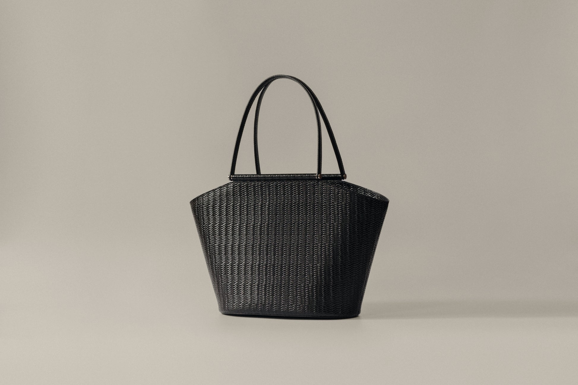 SAC ÉTIRÉ WEAVE BLACK