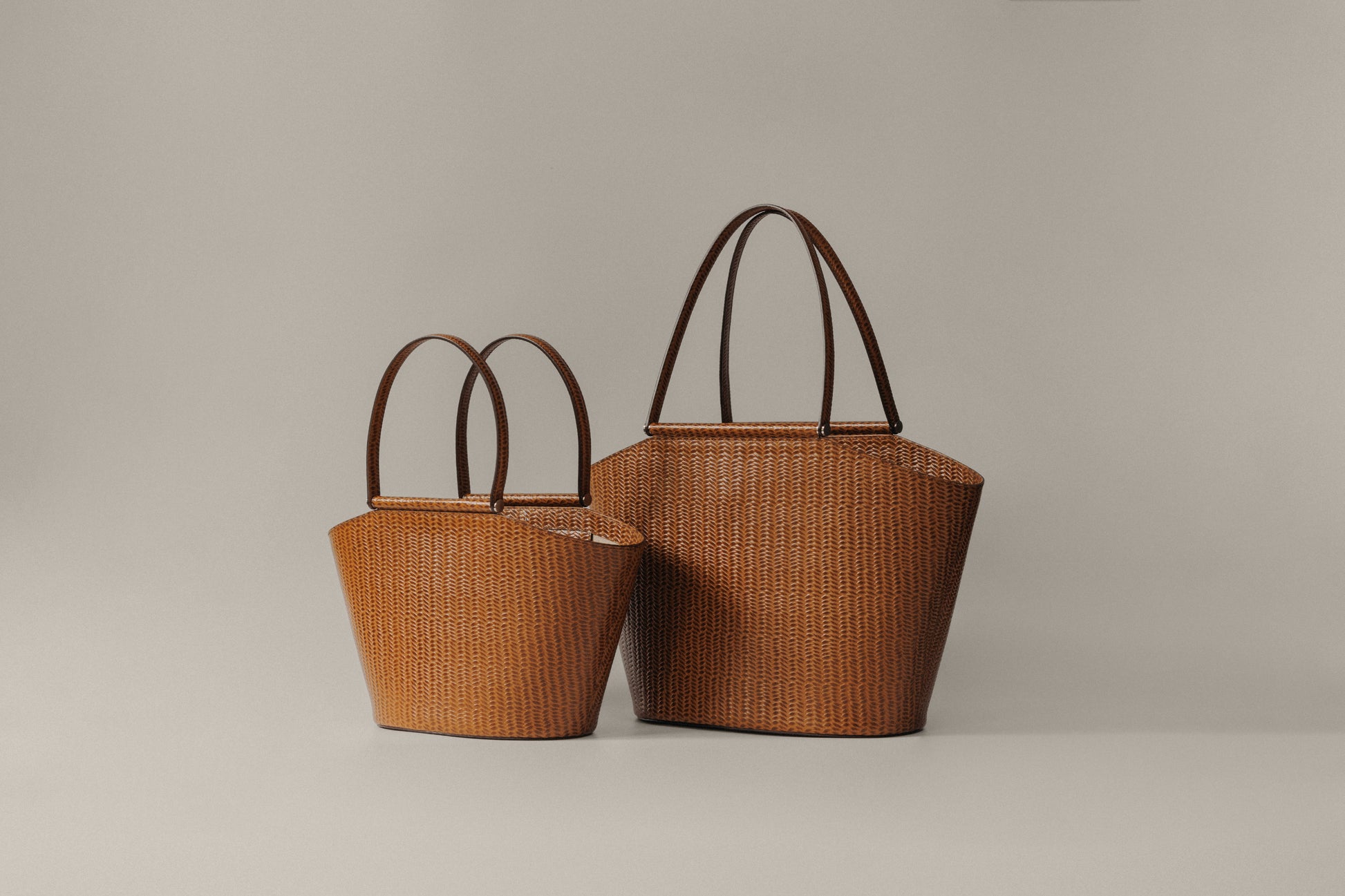 SAC ÉTIRÉ WEAVE BROWN