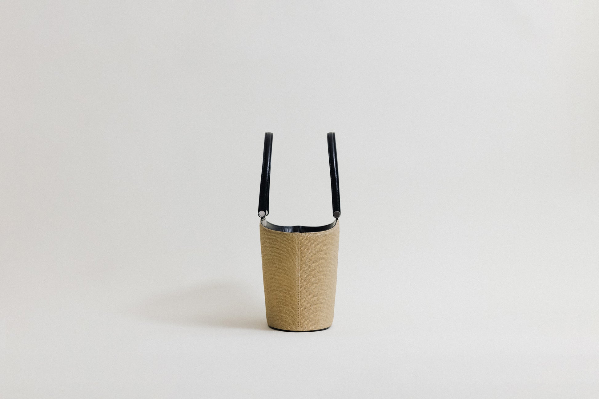SAC ÉTIRÉ RATTAN SMALL IVORY