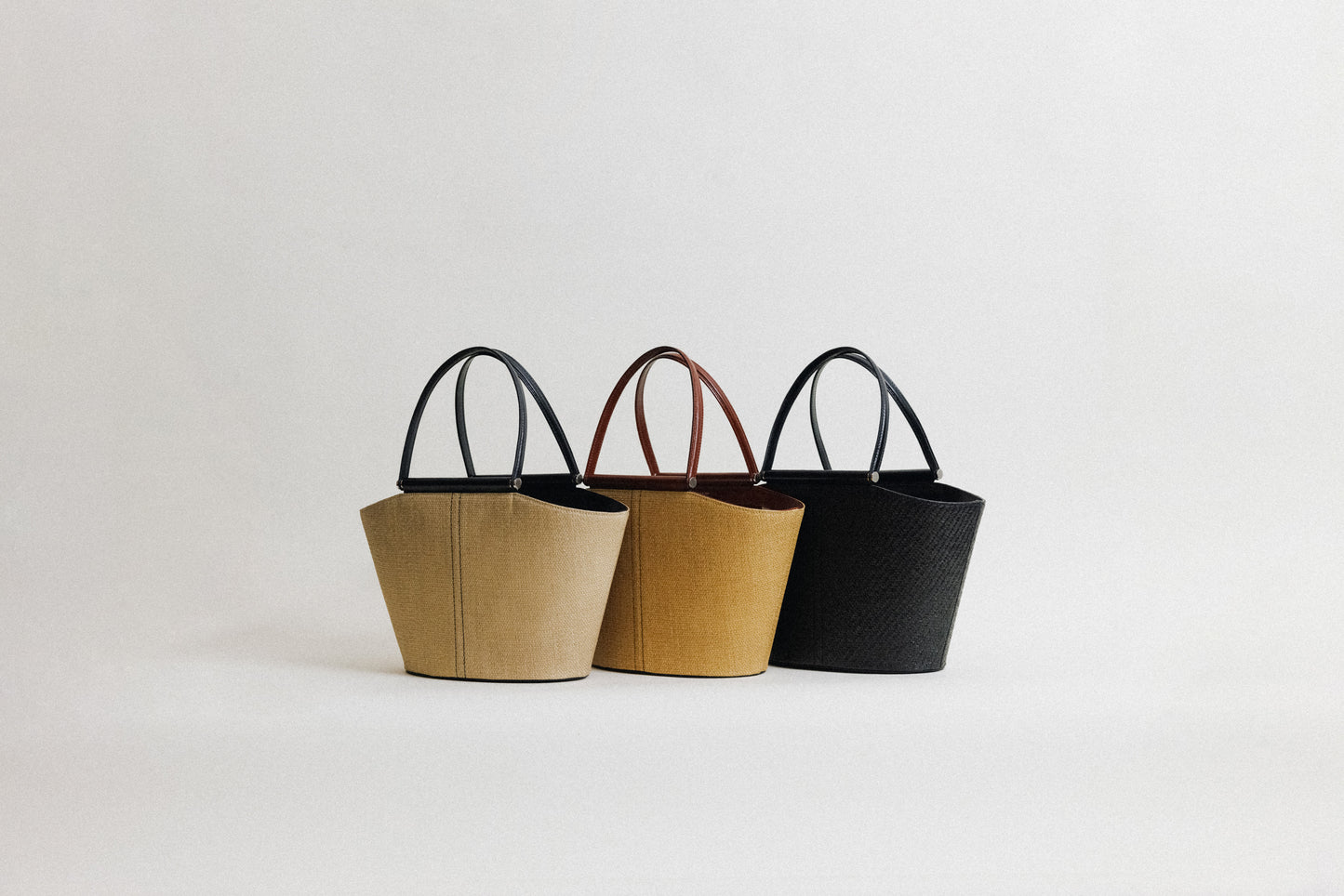 SAC ÉTIRÉ RATTAN SMALL BLACK