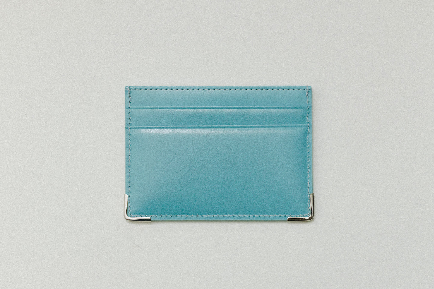 PORTE CARTES ANGLES TURQUOISE
