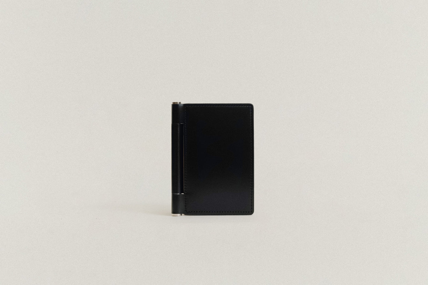 PORTE CARTES PAUMELLE BLACK / NATURAL