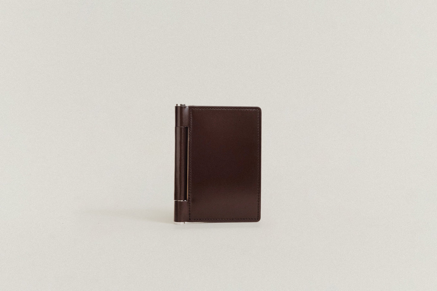 PORTE CARTES PAUMELLE BROWN / NATURAL